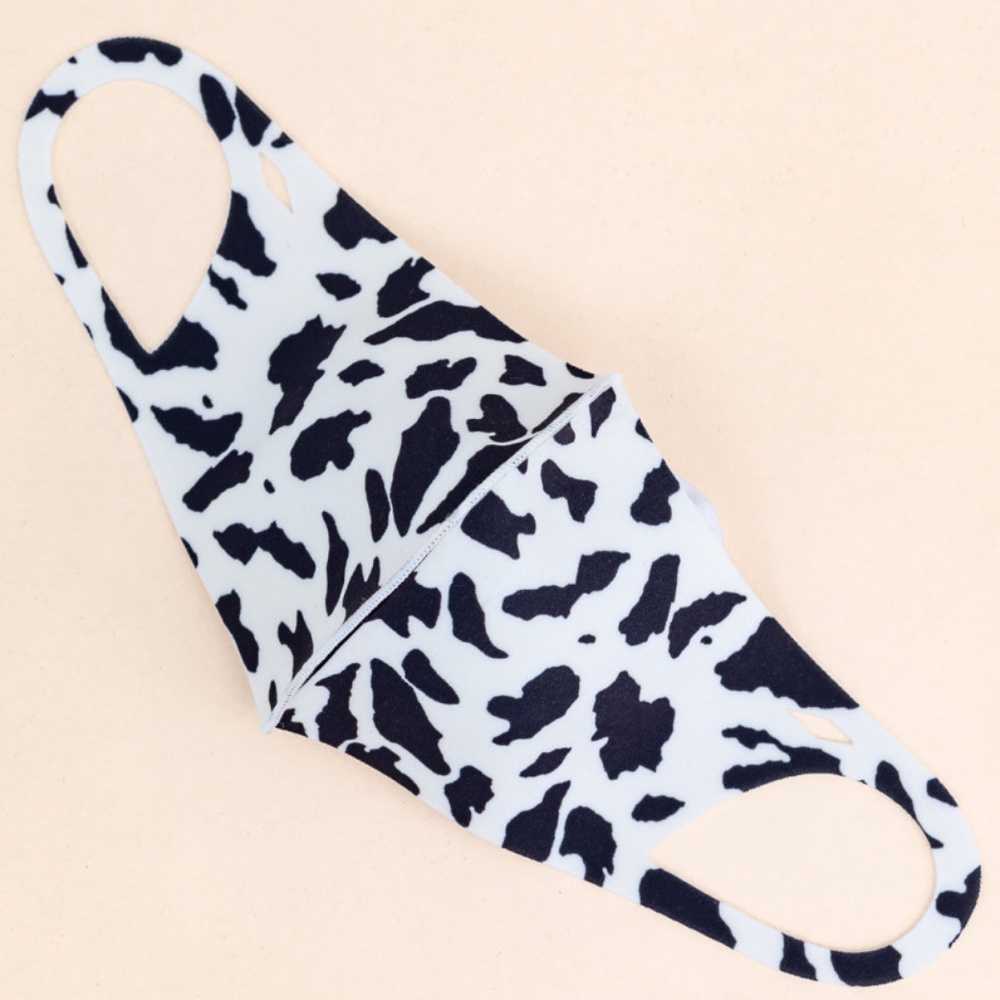 *GILLI 2 for $20* Cow Print Mask